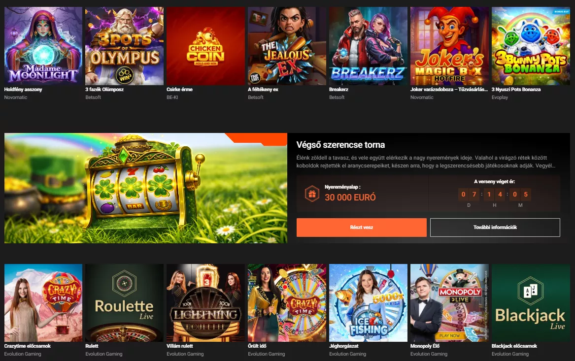 GGBet kaszinojatekok